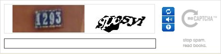 Street View CAPTCHA Circa 2012